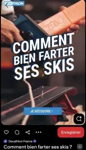 Visuel exemple de Décathlon